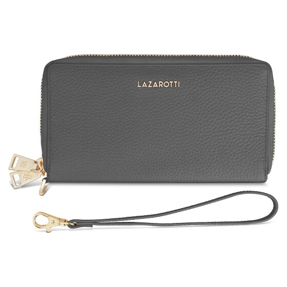 Lazarotti Bologna Leather Portemonnee RFID-bescherming Leer 20 cm