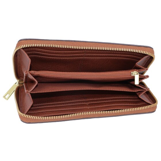 Fossil Logan Portemonnee RFID-bescherming Leder 19 cm