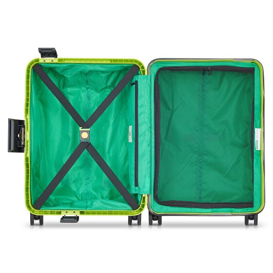 Delsey Paris x United Colors of Benetton Color Block Hardside 4-wiel cabine trolley 55 cm