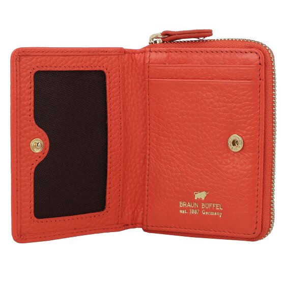 Braun Büffel Asti Portemonnee Leer 10 cm