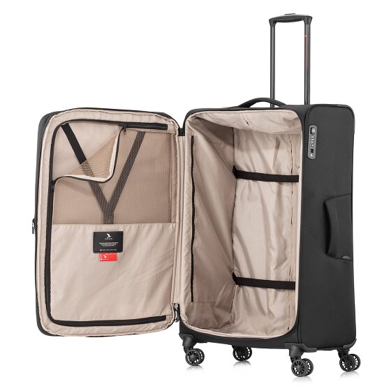 Pack Easy GoUp 4 wielen Trolley XL 90 cm met uitbreidingsplooi