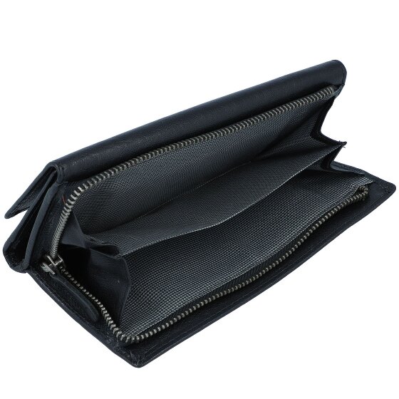 Spikes & Sparrow Portemonnee RFID Leer 19 cm