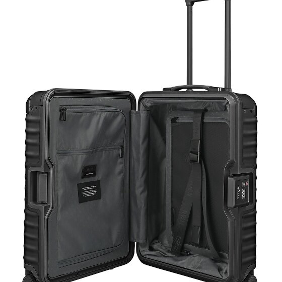 Titan Eternity 4-wielige Cabinewagen S Aluminium 55 cm