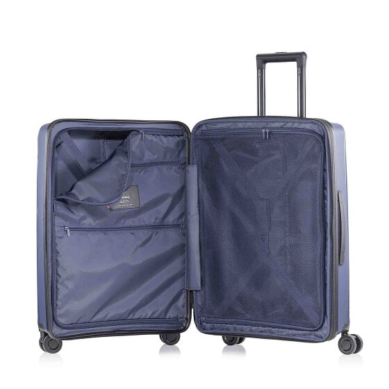 Pack Easy Jet 4 wielen Trolley M 64 cm met uitbreidingsplooi