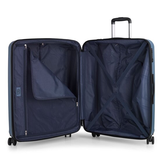 Gabol Montreal 4 wielen Trolley L 76 cm met uitbreidingsplooi