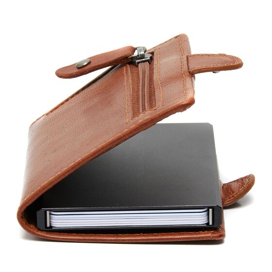 The Chesterfield Brand Baldwin Kredietkaart etui RFID-bescherming Leer 6.5 cm