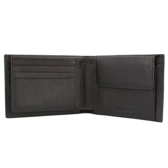 Piquadro Portemonnee M Leer 12,5 cm