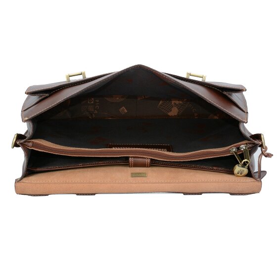 Picard Toscana aktetas leer 42 cm Laptop compartiment