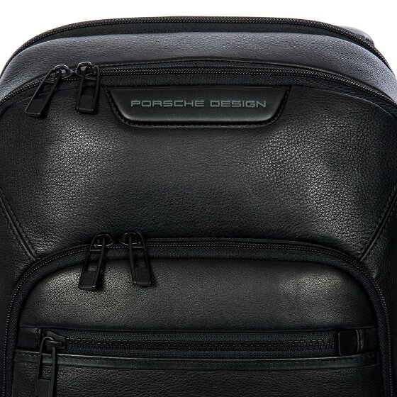 Porsche Design Roadster Zakelijke rugzak Leer 37 cm Laptop compartiment