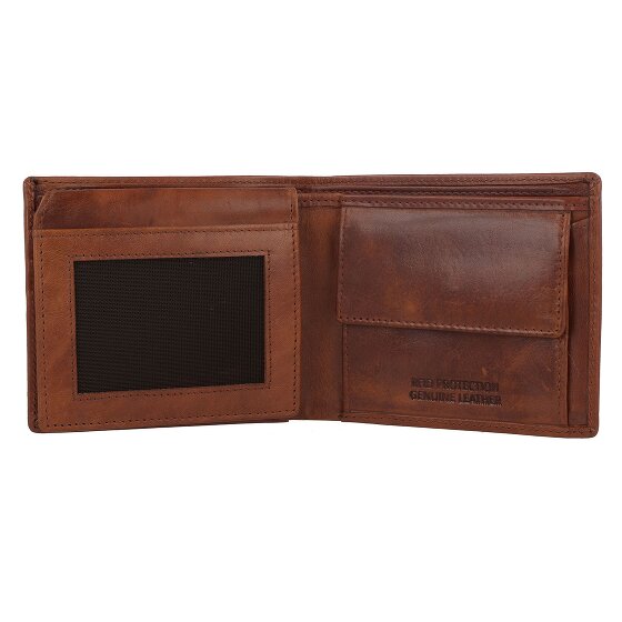 Greenburry Newport Portemonnee RFID-bescherming Leer 11 cm