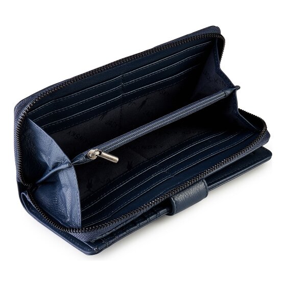 Jack Kinsky Livorno 1026 Portemonnee RFID-bescherming Leer 9.5 cm