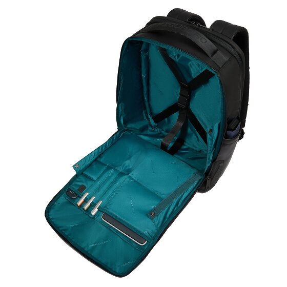 Piquadro Corner Dagrugzak RFID-bescherming 43 cm Laptop compartiment