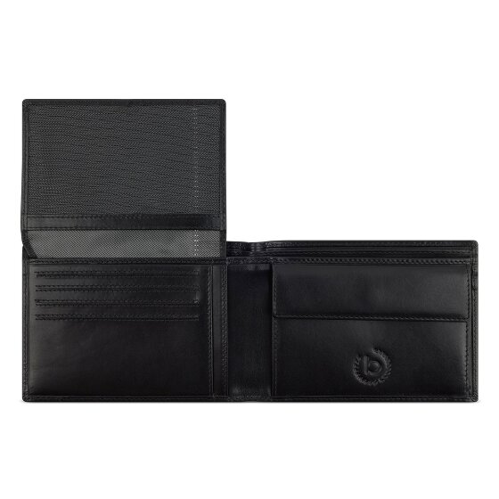 bugatti Romano Portemonnee RFID-bescherming Leer 12 cm
