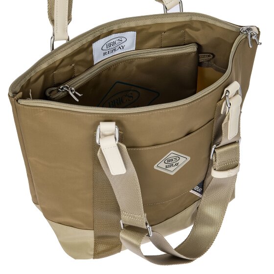 Bric's Replay Sand Woo Shopper Tas 26 cm