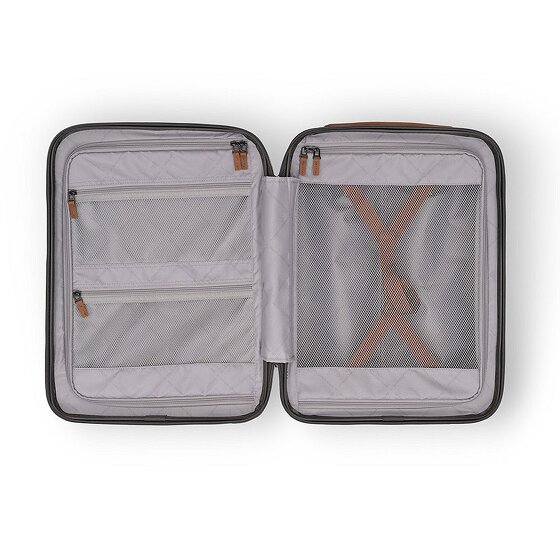 The Chesterfield Brand Zuna 4 wielen Cabinewagen S 55 cm Laptop compartiment