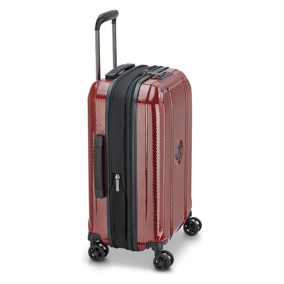 Delsey Paris Helium Ultimate 4 wielen Cabinewagen 55 cm met uitbreidingsplooi