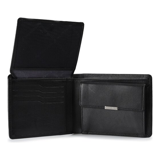 Braun Büffel Golf 3.0 Portemonnee RFID-bescherming Leer 12 cm