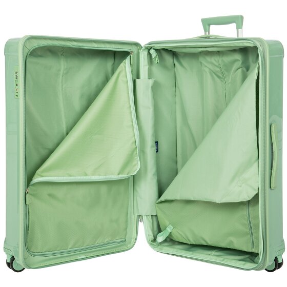 Bric's Positano 4 wielen Trolley 78 cm met uitbreidingsplooi