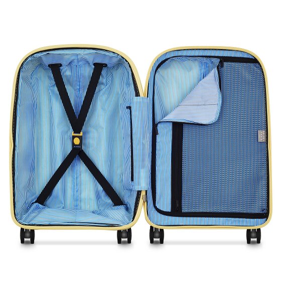 Delsey Paris Clavel 4-wiel cabinewagen 55 cm met uitbreidingsplooi