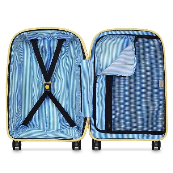 Delsey Paris Clavel 4-wiel cabinewagen 55 cm met uitbreidingsplooi