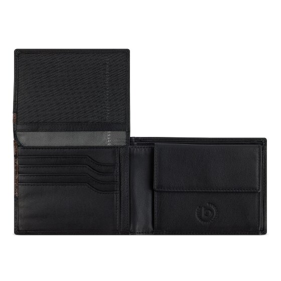 bugatti Corso DeLuxe Portemonnee RFID-bescherming Leer 12.5 cm