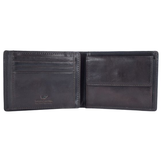Braun Büffel Arezzo Portemonnee RFID Leer 12,5 cm