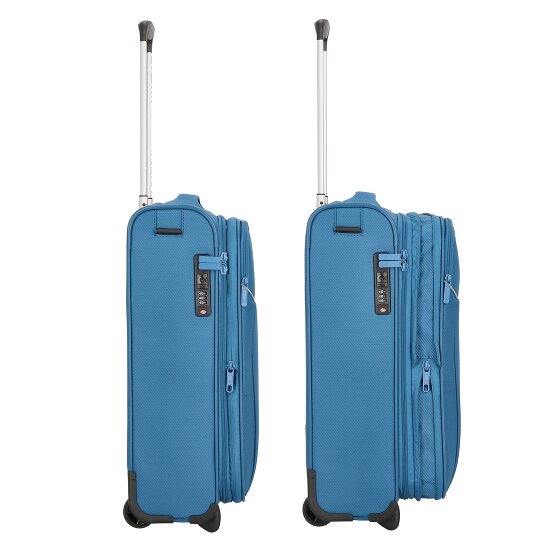 Roncato Ironik 2.0 4 wielen Cabinewagen 55 cm met uitbreidingsplooi