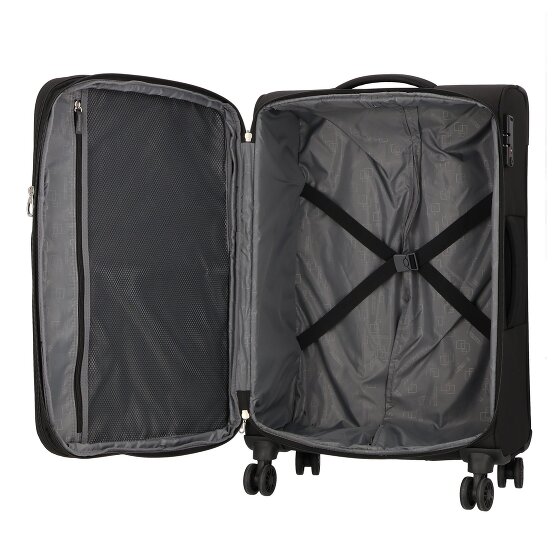 American Tourister Star Max 4 wielen Kofferset 3-delig met uitbreidingsplooi
