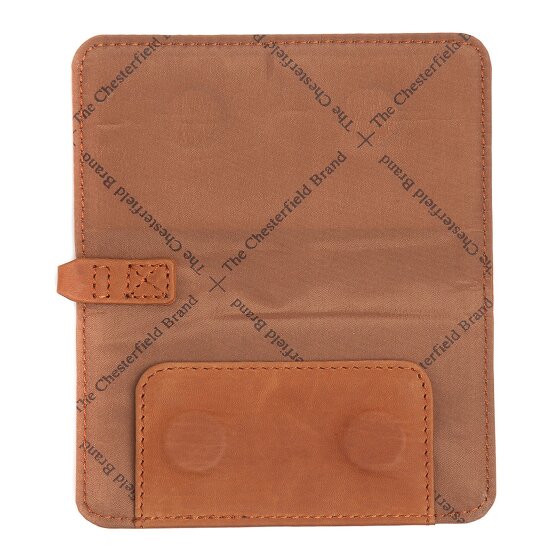 The Chesterfield Brand Maplewood Brillenkoker Leer 3 cm