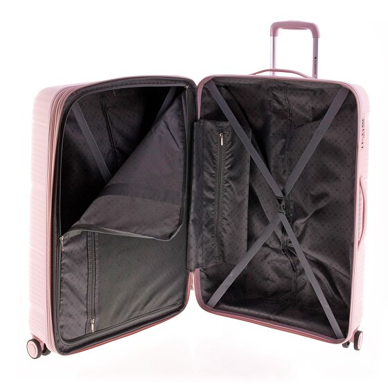 Gladiator 0800 4 wielen Trolley 76 cm met uitbreidingsplooi