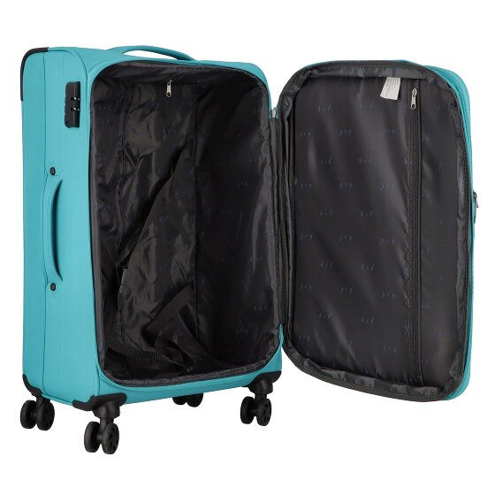 d&n Travel Line 6864 4-wielige trolley 66 cm