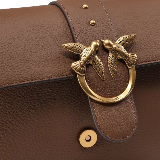 PINKO Love One Schoudertas Leer 27 cm