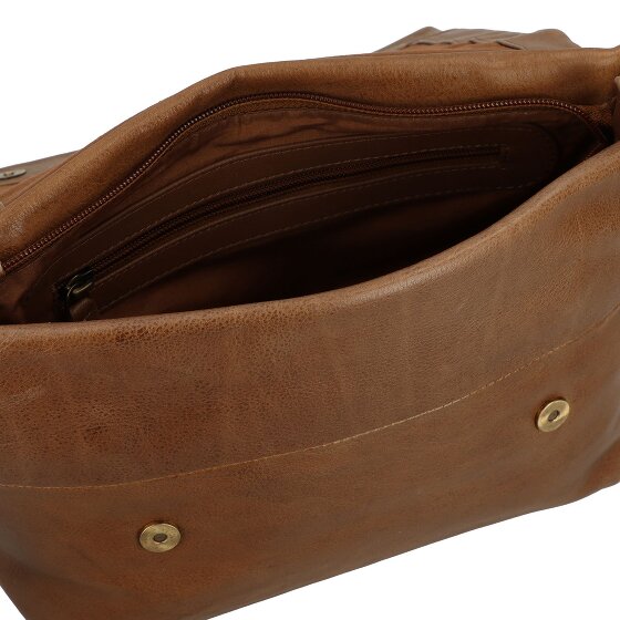 Burkely Natural Norah Schoudertas Leer 24 cm