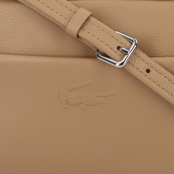 Lacoste City Court Schoudertas Leer 21.5 cm