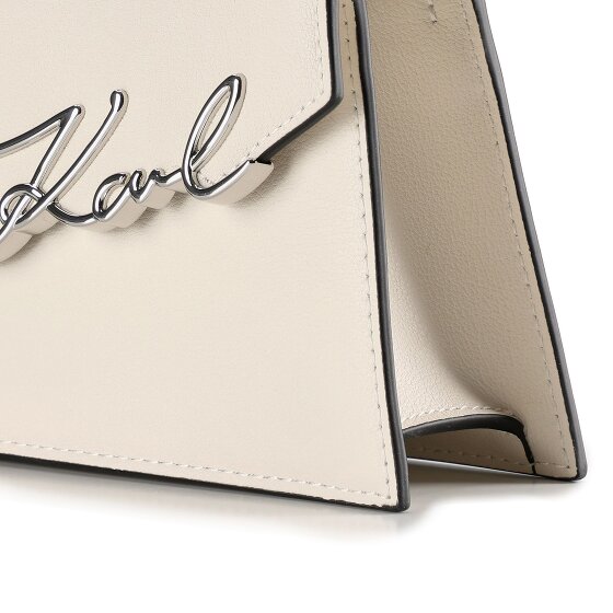 Karl Lagerfeld Signature Handtas Leer 24 cm
