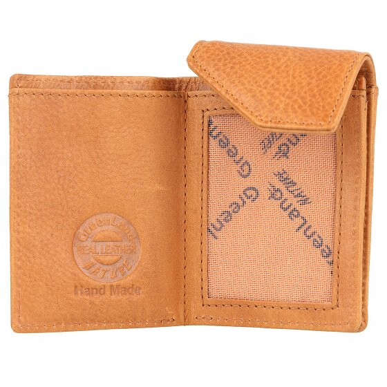 Greenland Nature Portemonnee RFID-bescherming Leder 9.5 cm