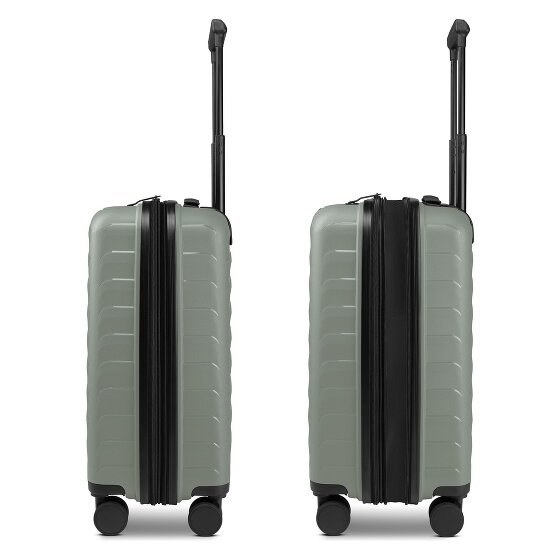 d&n Toronto 4 wielen Cabinewagen S 54 cm met uitbreidingsplooi