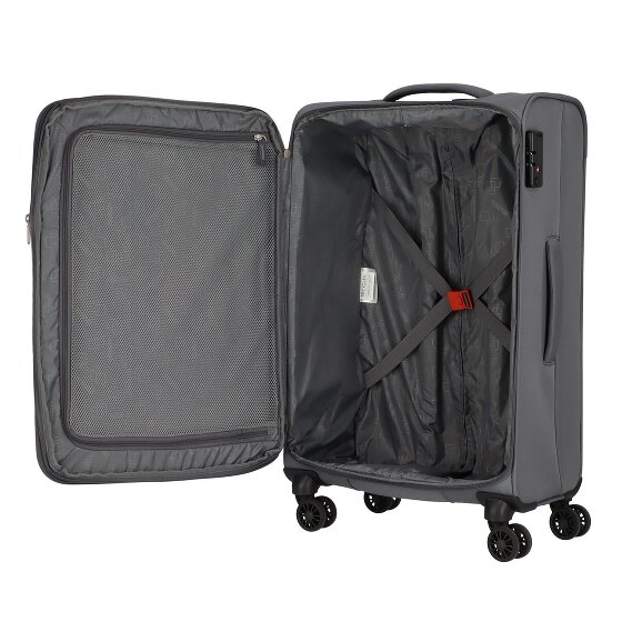 American Tourister Street Roll 4 wielen Kofferset 3-delig met uitbreidingsplooi