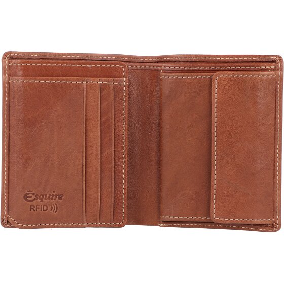 Esquire Denver Portemonnee RFID Leer 9 cm