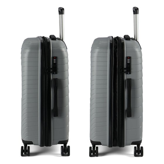Benzi 5808 4 wielen Trolley 65 cm met uitbreidingsplooi