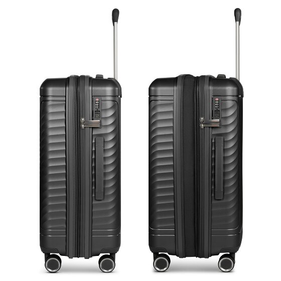 Picard Vienna 4 wielen Trolley M 65 cm met uitbreidingsplooi