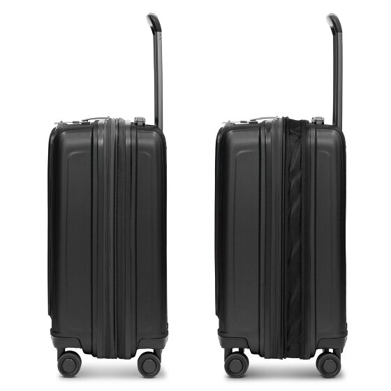 Redolz Essentials 14 4 wielen Cabinewagen S 55 cm Laptopvak met uitbreidingsplooi