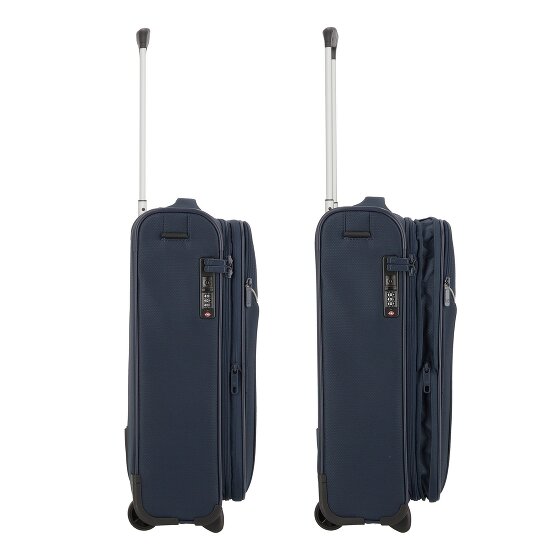 Roncato Ironik 2.0 4 wielen Cabinewagen 55 cm met uitbreidingsplooi