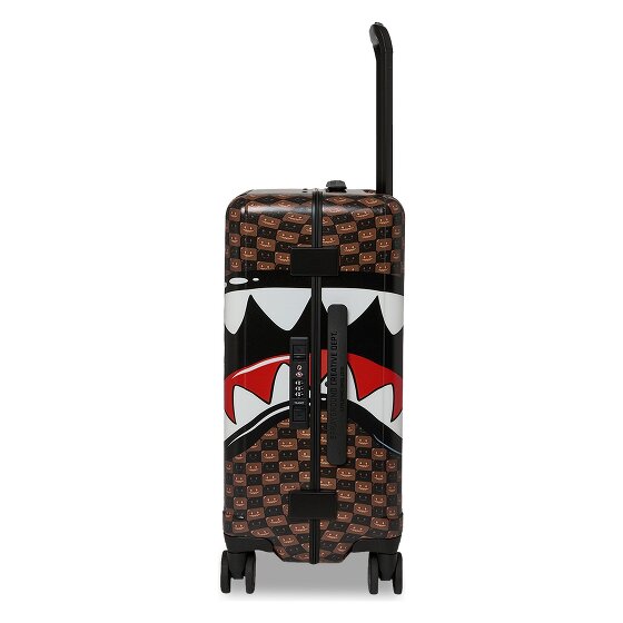 Sprayground Sharks In Paris 4 wielen Cabinewagen 55 cm