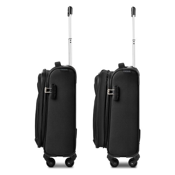 Wenger Beaumont 4 wielen Cabinewagen S 54 cm met uitbreidingsplooi