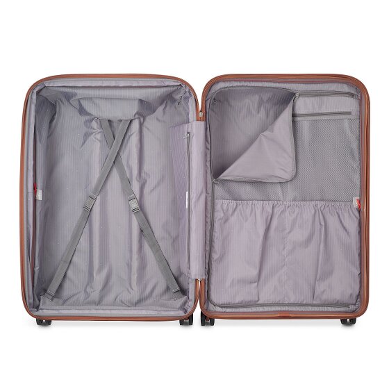 Delsey Paris Promenade Hard 2.0 4 wielen Kofferset 3-delig met uitbreidingsplooi