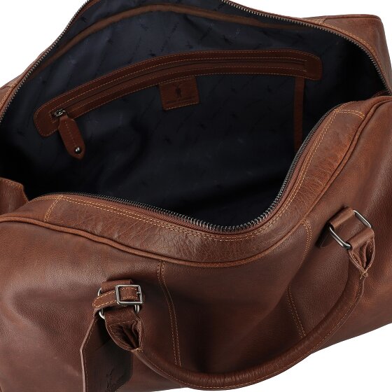 Jack Kinsky Porto Weekender reistas Leer 55 cm