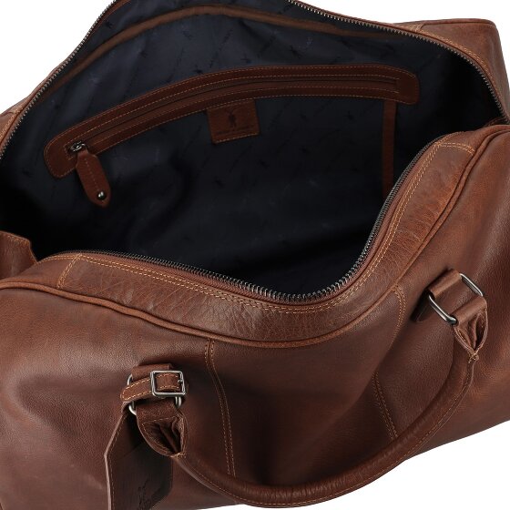 Jack Kinsky Porto 4 Weekender reistas Leer 55 cm