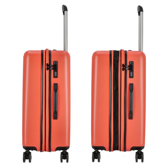 Gabol Future Plus 4 wielen Trolley 66 cm met uitbreidingsplooi