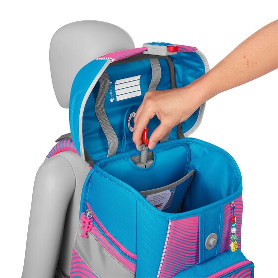 Step by Step Space Neon Schooltas set 5-delig